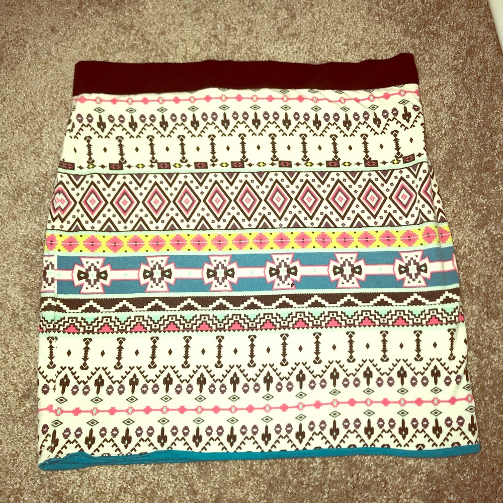 Reversible pencil skirt